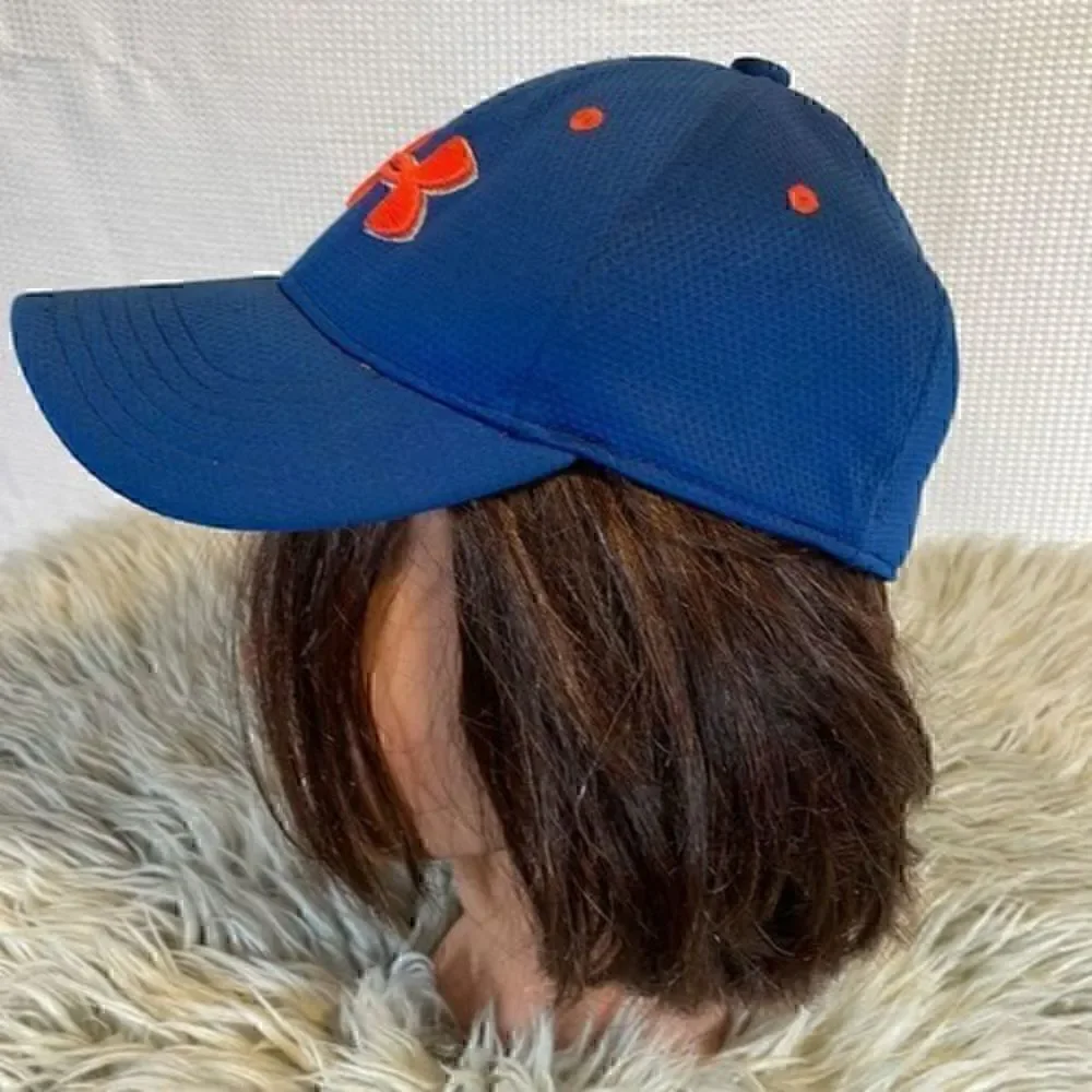 Under armor kids unisex baseball cap Blue/orange OS